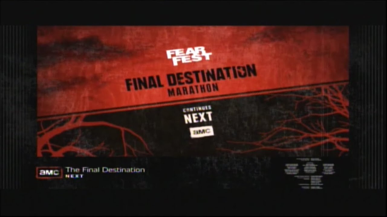 Final Destination 5 (2011) End Credits (AMC FearFest 2023) YouTube