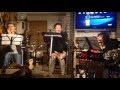 前田先生&中西先生withルカ♪(置時計)(カバー)「季節の夕暮れ(ふきのとう)」16.3.85/6