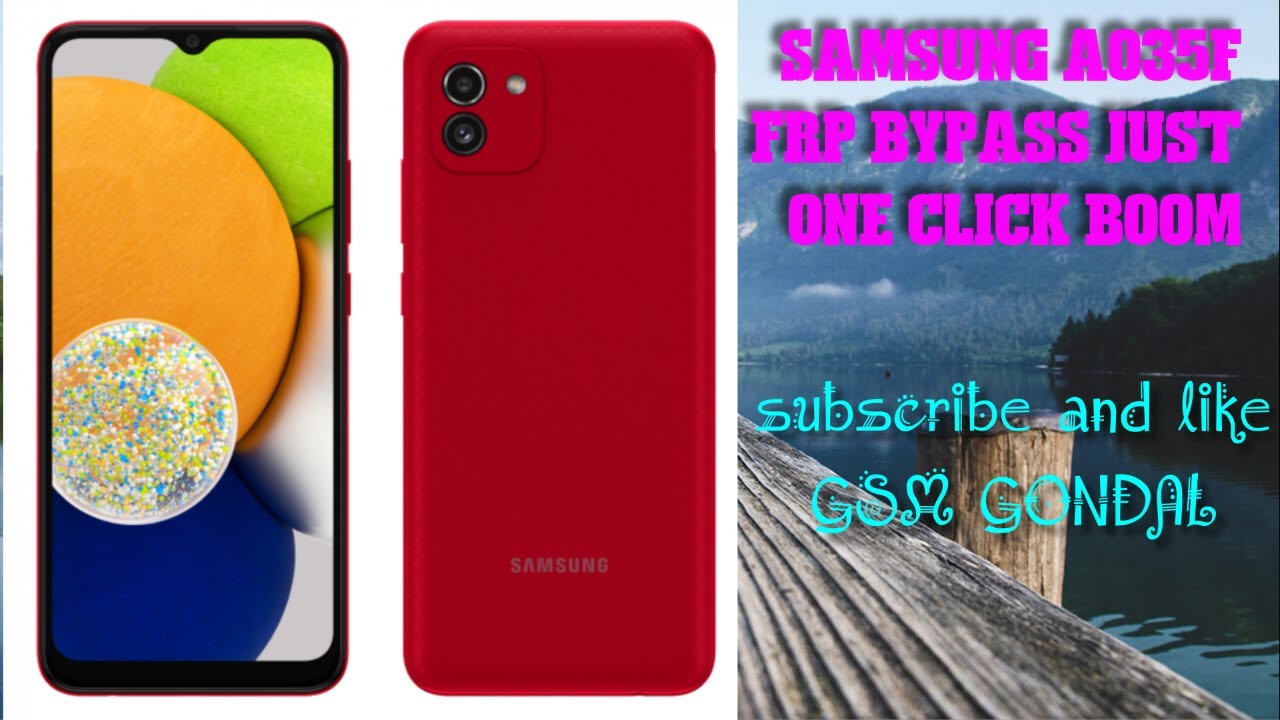 Samsung A035f A03 android 12 frp bypass done only one click no online