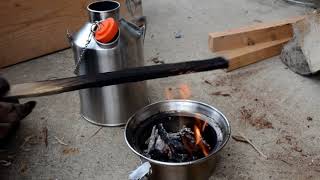 ケリーケトル1,2Ｌ　庭先使用レビュー