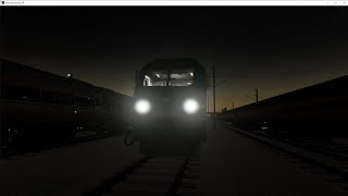 Train Sim World 2 Boston - Providence Amtrak Cities Sprinter Night Cab Driving