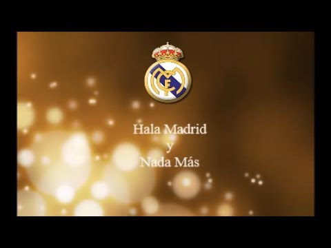 Real Madrid Anthem - Hala Madrid y Nada Más (English Lyrics)