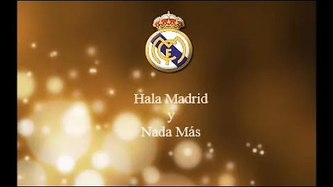 Real Madrid Anthem - Hala Madrid y Nada Más (English Lyrics)