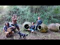 Playing with Ancient Wine Barrels in Odimera, Portugal
