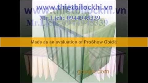 Lọc khí, lọc phòng sạch, lọc hepa, túi lọc khí, túi lọc F8