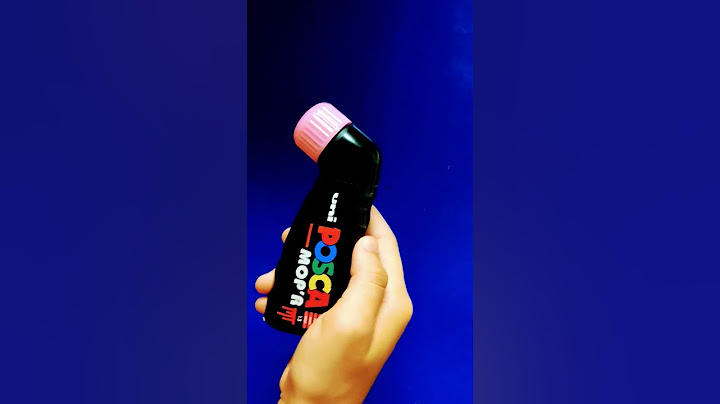 #art opining posca MOP'R pink color