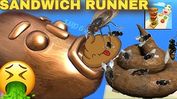 Sandwich Runner: Max Levels All Free Games New Update Gameplay Trailer ios, android YSTGWB