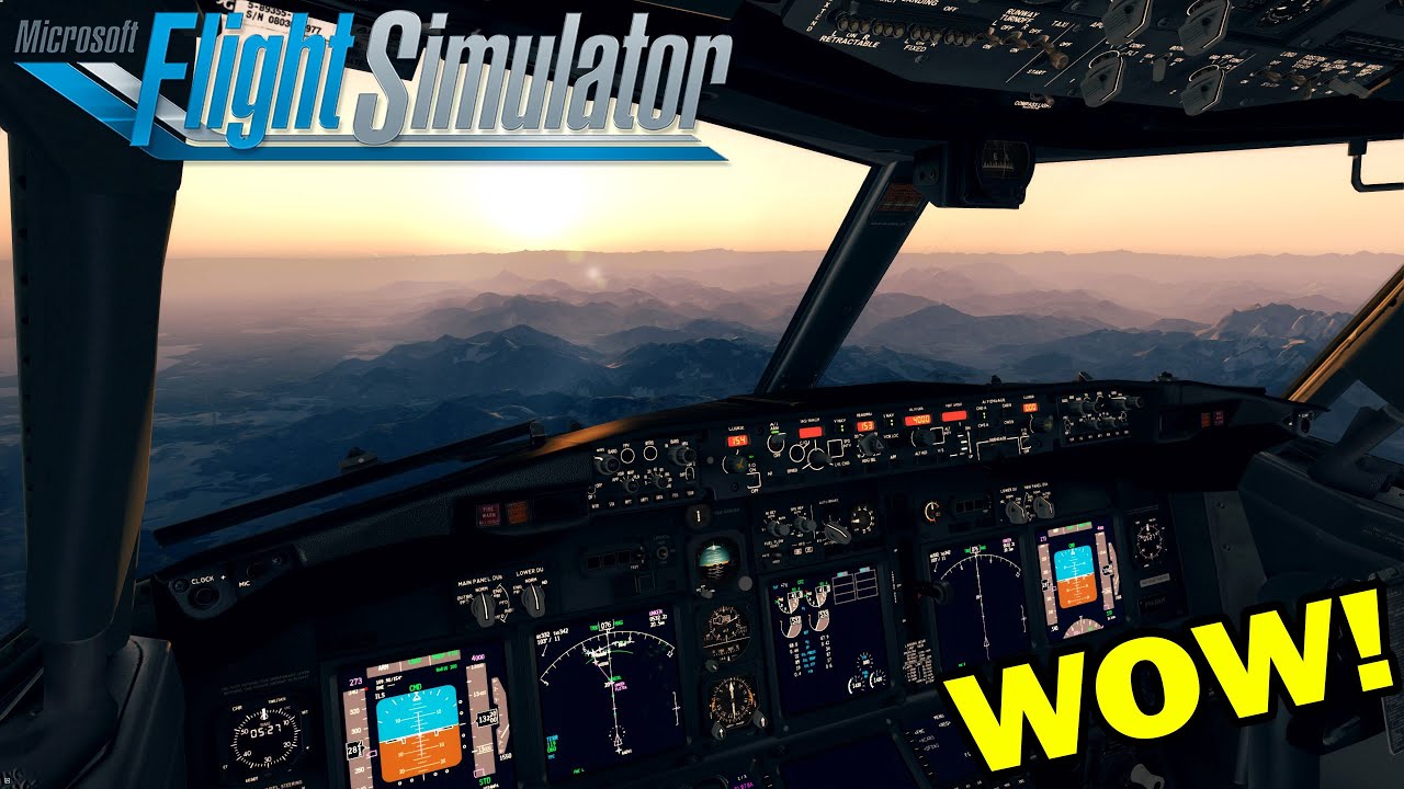 Flight Simulator 2020 content media