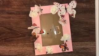 Butterfly Picture Frame Craft screenshot 1