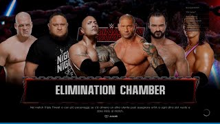 WWE 2K22 ELIMINATION CHAMBER ONLINE PS5