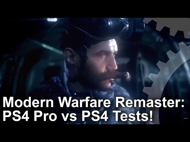 skrot Konsultation Udvidelse Call of Duty Modern Warfare Remastered PS4 Pro vs PS4 Frame-Rate Test -  YouTube