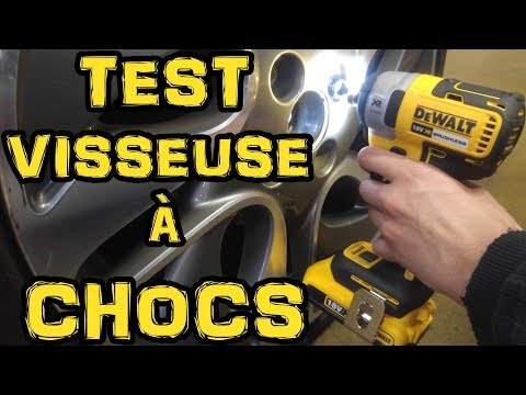 TEST VISSEUSE A CHOC DEWALT DCF887 - TEST MATÉRIEL 