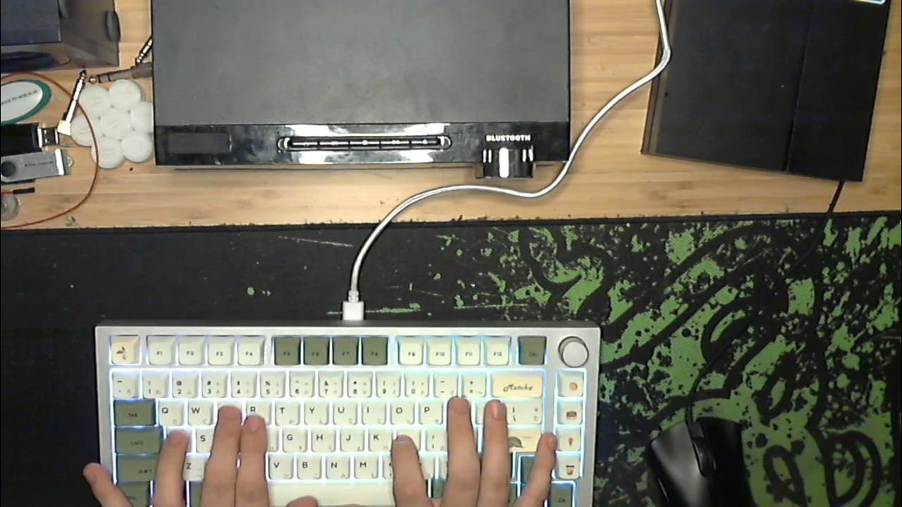 [Tempest Tape Mod] Glorious GMMK Pro lubed Glorious Pandas w/ lubed