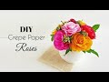 Diy rose flower making at home 🌹