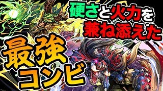 安定感が凄まじい！金雷公ジンオウガと鏖魔ディアブロスで闘技場3に挑戦！【パズドラ】