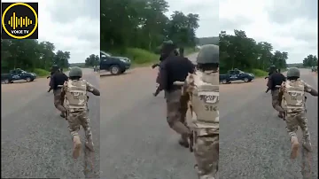 Nigeria Police Show Of Shame,Repeal By Army On The Highway