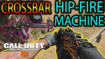 CROSSBAR HADES! HIP FIRE MACHINE. Hades Lmg Operator Mod Gameplay (COD BO4)