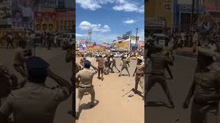 police lagti charge