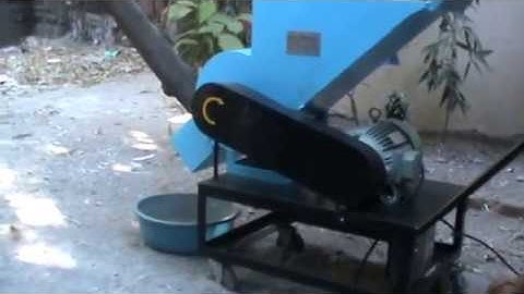 Chipper Shredder --  Coconut shells