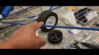 1/2 Scale RC Ultralight White Wheel Hubs 3D Printed