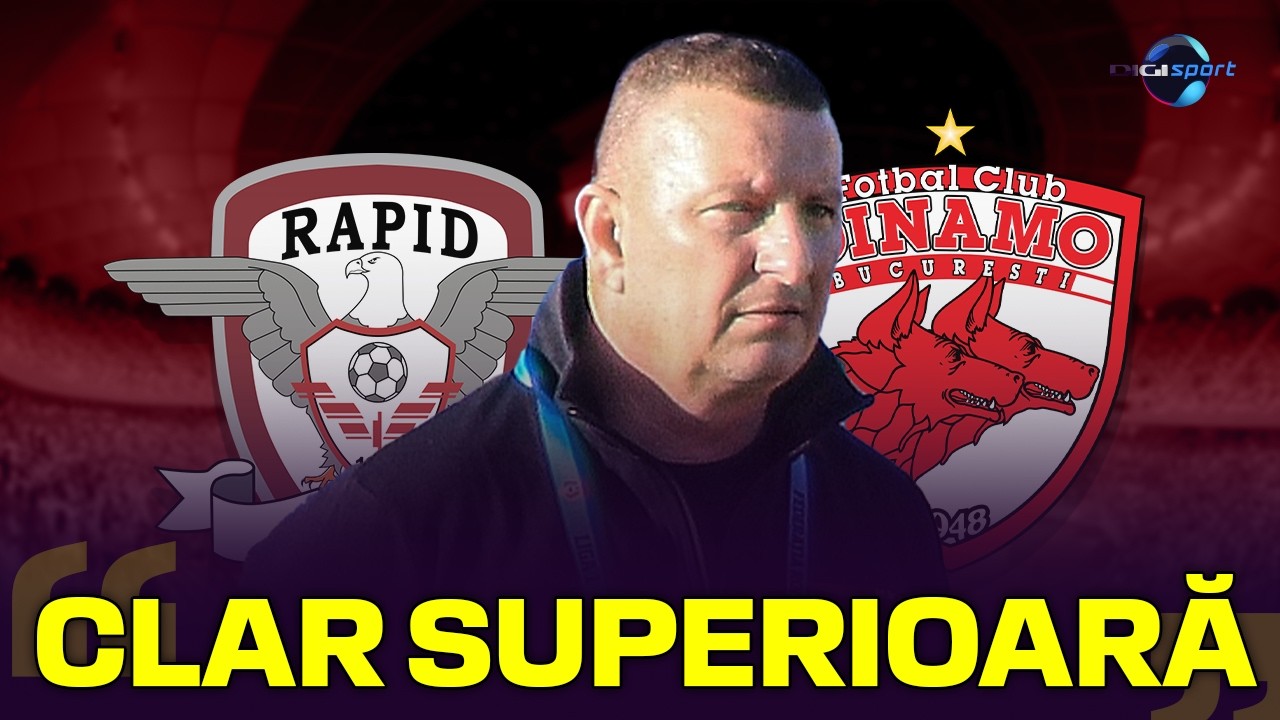 Ionuț Chirilă e sigur, înainte de Rapid - Dinamo: ”E clar superioară!”