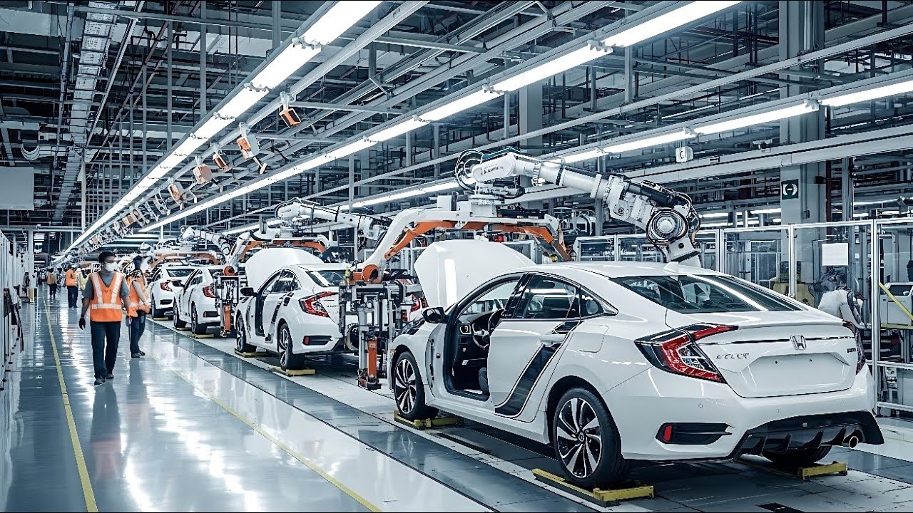 “How Honda Manufactures the Civic – Advanced Robotics & Precision Engineering”