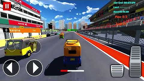 Auto Rickshaw Racing Games - Auto Rickshaw Racing - Android Gameplay
