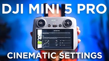 Change These DJI Mini 5 Pro Settings NOW for CINEMATIC Shots