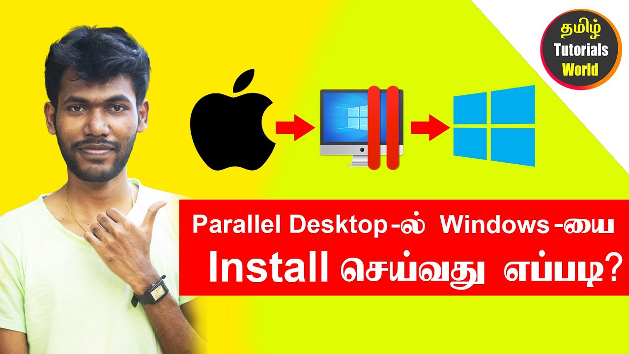 How to install Windows 10 in Parallel desktop macOS Tamil Tutorials ...