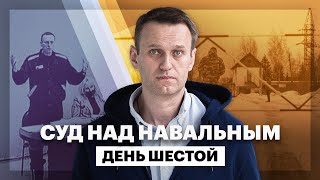 Суд над Навальным. День шестой