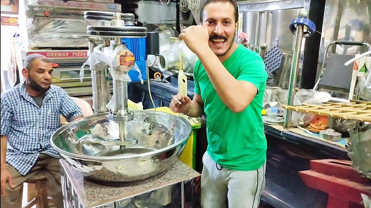 تجربه حجر طعميه في معرض العالميه طنطا م:_مينا ناجي ٠١٢٠٢٥٠٣٢٣٥ت