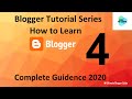 Create FREE BLOG & Earn Money Online Urdu/Hindi || Blogger Tutorial Series 2020 Part 4