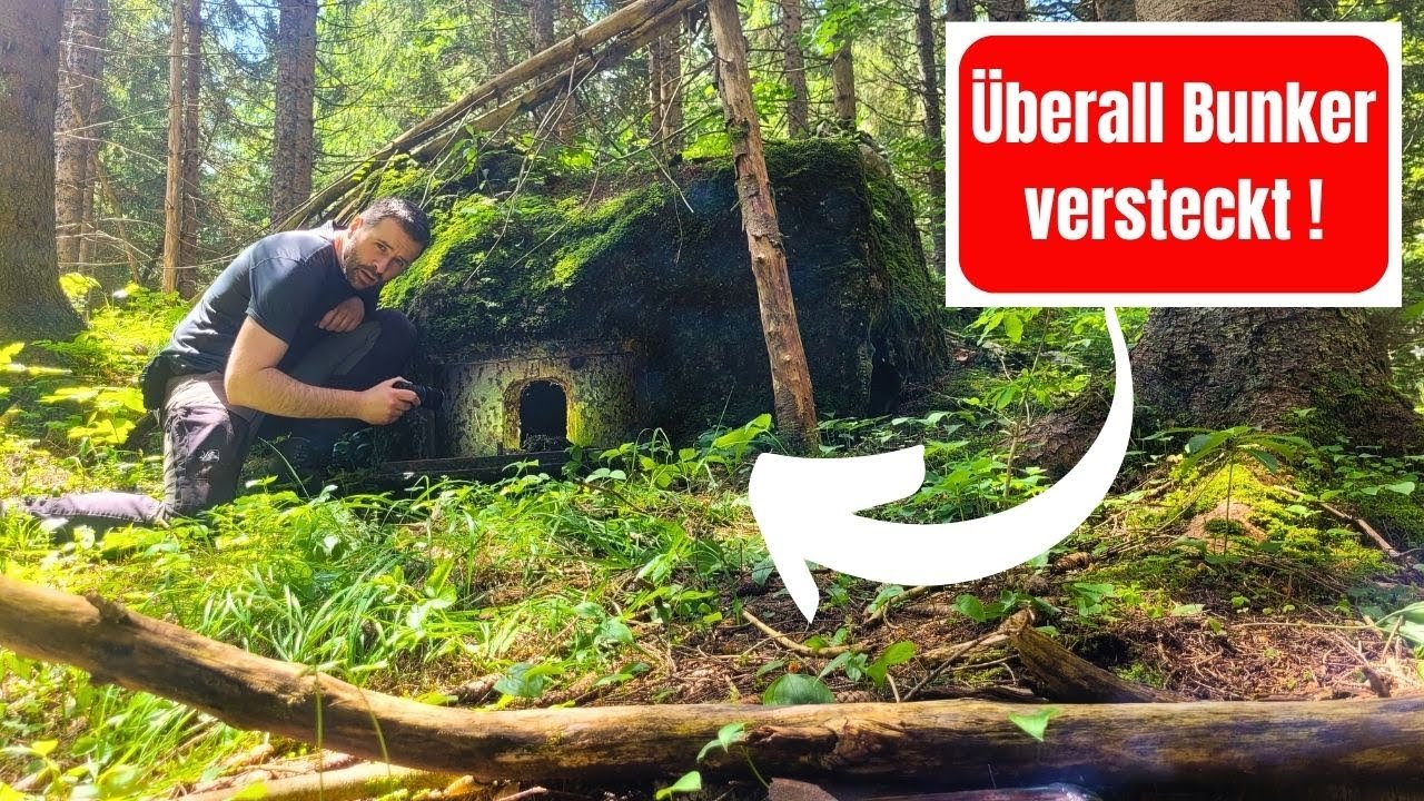 😮 Bunkers Revealed - В лесу обнаружены секретные бункеры времен Второй мировой войны!