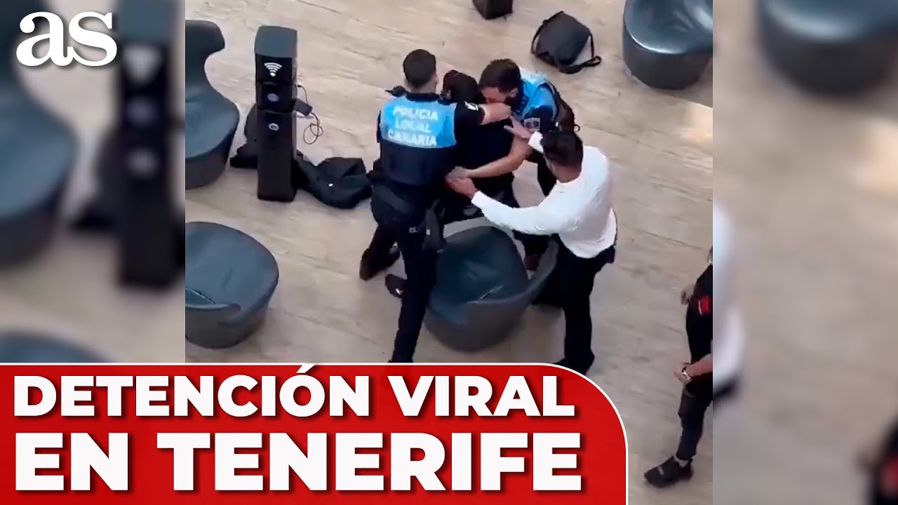 La DETENCIÓN VIRAL de DOS POLICÍAS a un JOVEN en TENERIFE