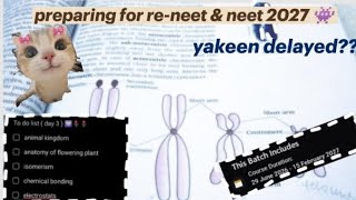Neet prep ( day 2&amp;3) update 👾👾🌷
