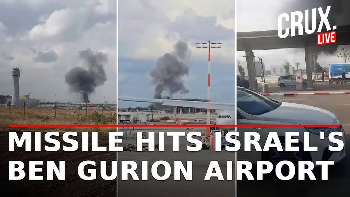 Ben Gurion Airport Targeted: Houthi Missile Strike Disrupts Israel's Main Air Hub