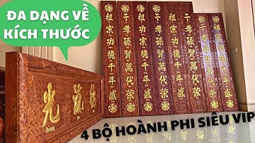 Đa Dạng Các Mẫu Hoành Phi Câu Đối Thờ Gia Tiên -  Mẫu Hoành Phi Câu Đối Gỗ Hương Đá Đẹp Nhất 2022