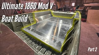 How to Install Custom Side Panels and Floor! | Part 2. Alumacraft 1860 boat build.