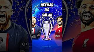 Neymar Vs Salah 🐐🤩 Psg Liverpool Football Comparison Video Clips 4K | #Shorts