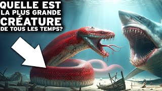 Les plus Grands Animaux ayant jamais existé sur Terre. Comparaison des Tailles DOCUMENTAIRE Histoire