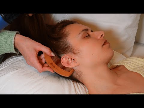 asmr for people who need to relax (scalp, neck, face)