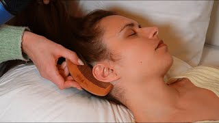 asmr for people who need to relax (scalp, neck, face)