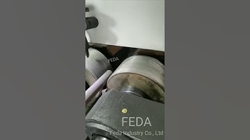 FD-35T two rollers thread rolling machine for making external thread on steel rods #machine