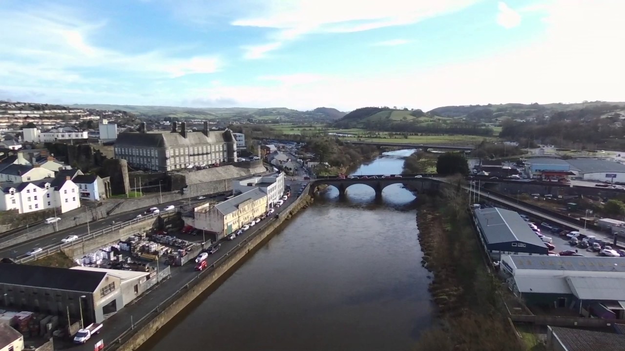 flight river towy carmarthen by drone youtube flight river towy carmarthen by drone youtube