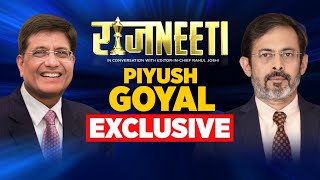 Piyush Goyal LIVE | Watch Union Minister Piyush Goyal Exclusive Conversation | #PiyushGoyalToNews18