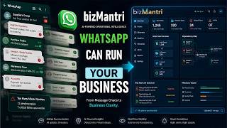 bizMantri - AI operations agent for WhatsApp-first businesses in India