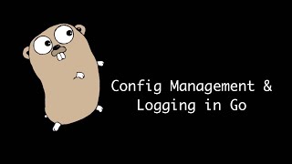 Config management & logging pattern in Go