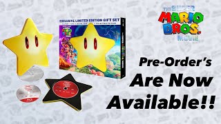 Super Mario Bros. Movie LIMITED EDITION Blu-ray & DVD Officially Announced  