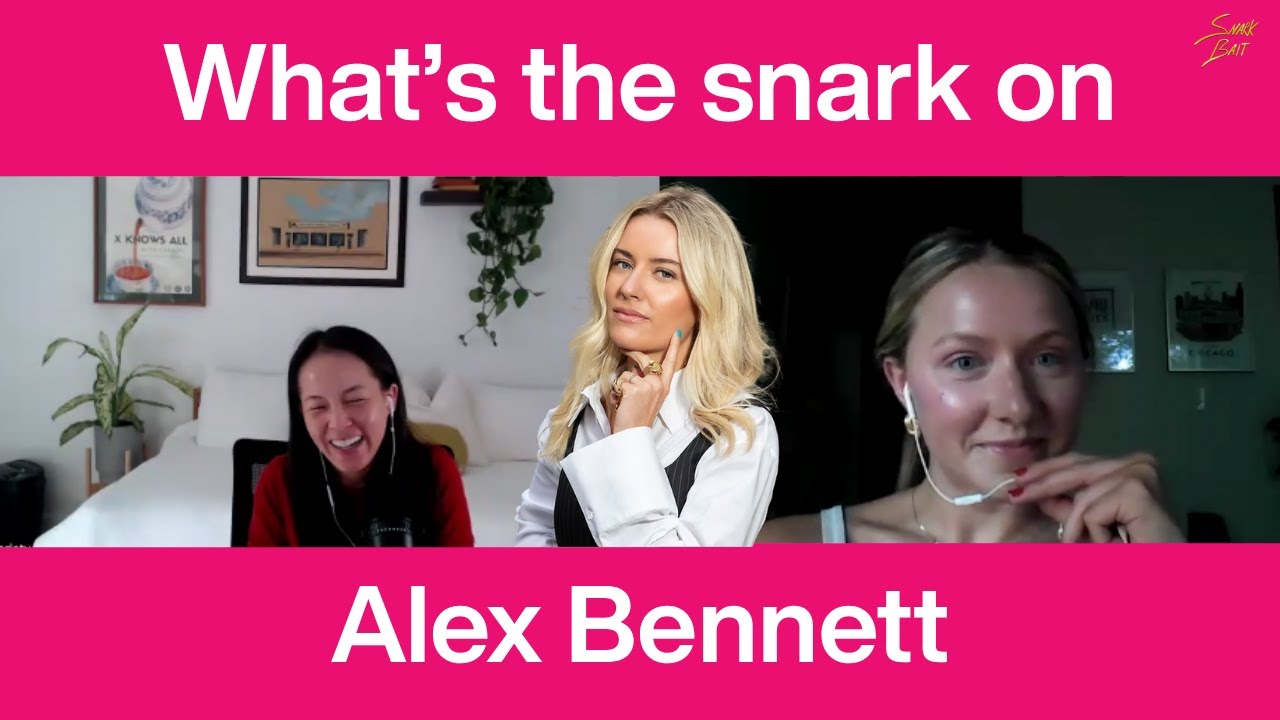 What's the snark on Alex Bennett? - YouTube