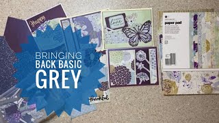 Bringing Back Basic Grey Collab with Bourbon Creek Crafts - Cards and Pockets